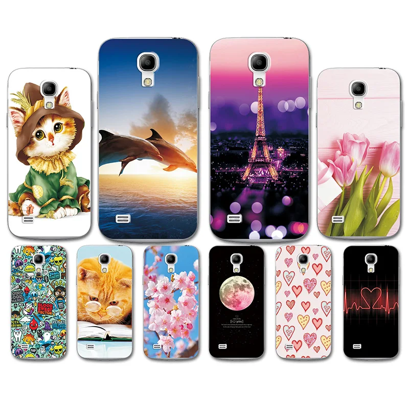 Мягкий чехол из ТПУ с узором в виде сердца для samsung Galaxy S4 Mini, силиконовый чехол для samsung Galaxy S4 Mini S 4 Mini 4,3 '', задняя крышка