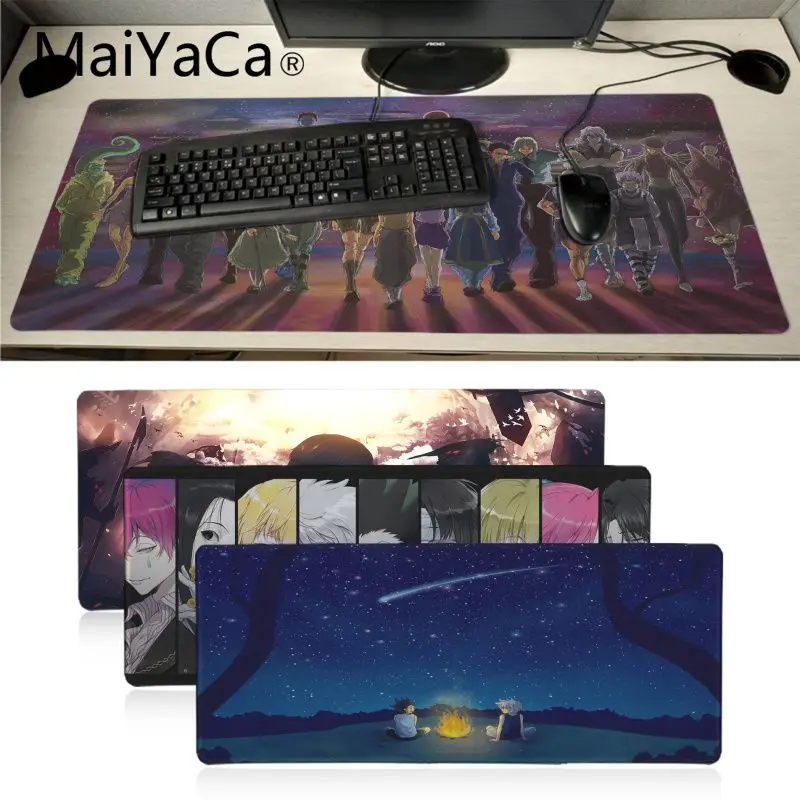 Maiyaca японское аниме Hunter X JUMP Comics Reols игровой коврик для ноутбука 700*300 мм большой