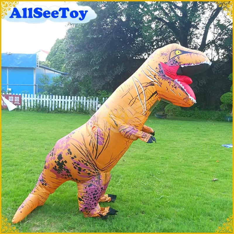 Надувной динозавр надувные игрушки для Хэллоуина детей на открытом воздухе