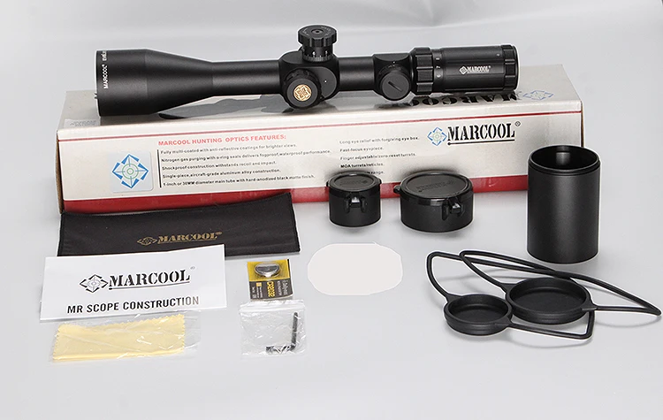 MARCOOL Пистолеты оптика EVV 6-24X50 sfirgl FFP тактический прицел оптический, телескопический ночного видения для винтовочный пистолет