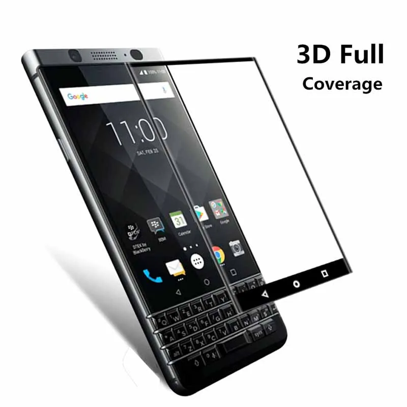 3D изогнутая пленка для BlackBerry KEYone закаленное стекло полное покрытие Премиум