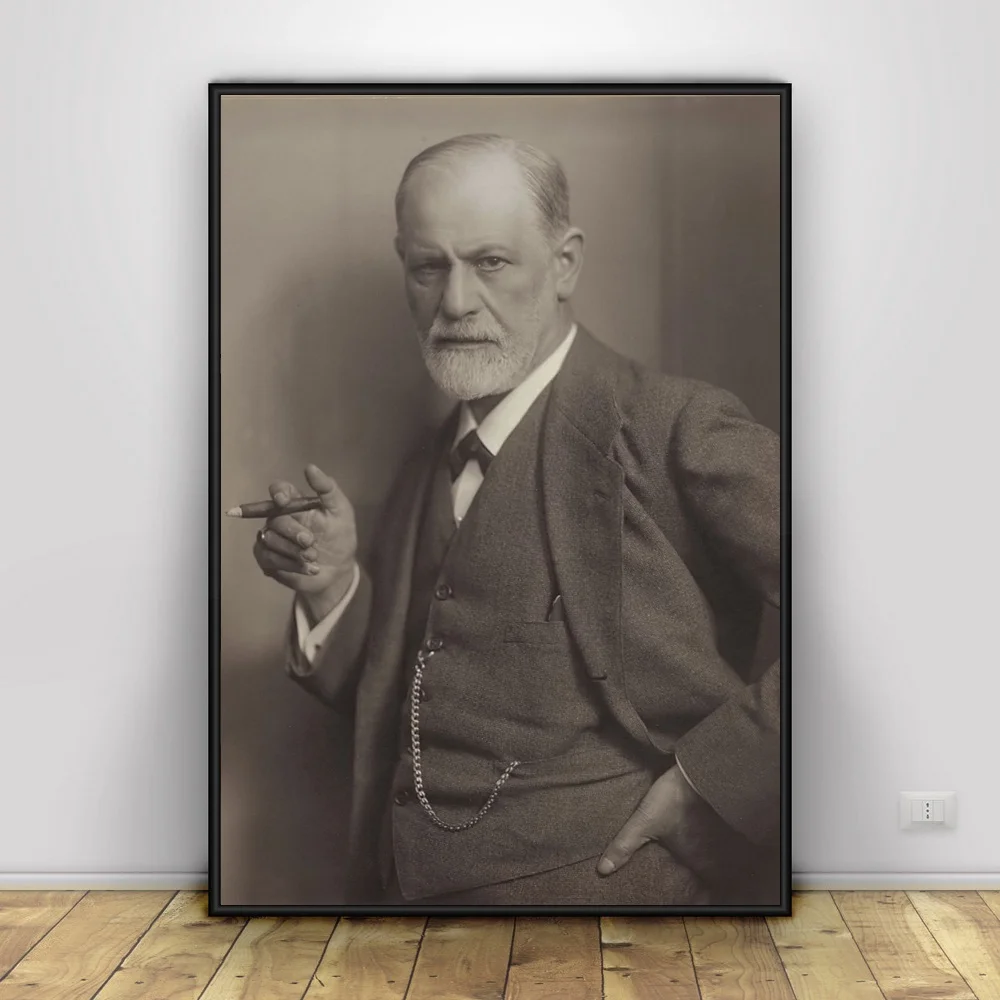 Шелковый постер Sigmund Freud для домашнего декора 12x18 20x30 дюймов|Рисование и