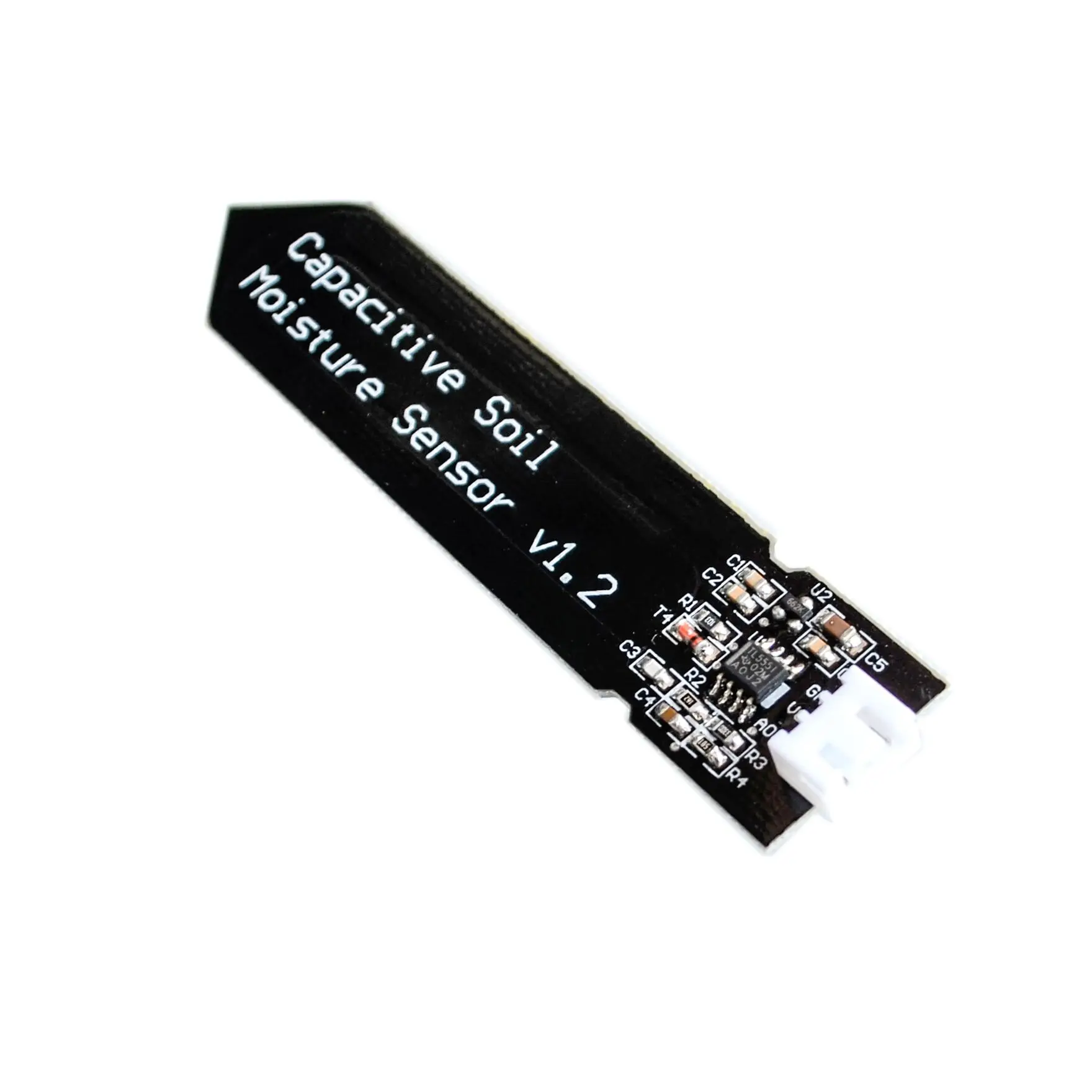 Емкостный сенсорный экран аналоговые влажности почвы Сенсор, 3,3~ 5,5 V коррозионно-стойкие с гравитационным 3-х контактный интерфейс для Arduino Raspberry
