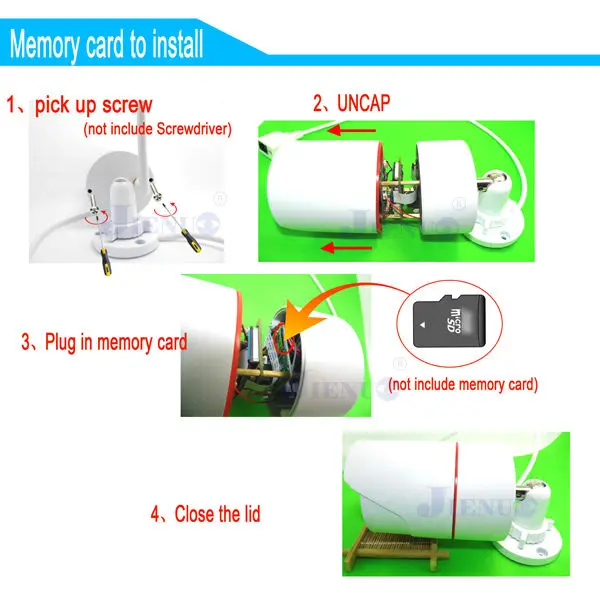 Ip камера видеонаблюдения Wi Fi 720P micro sd onvif p2p|camera laptop|camera video hd 1080pcamera jewelry |