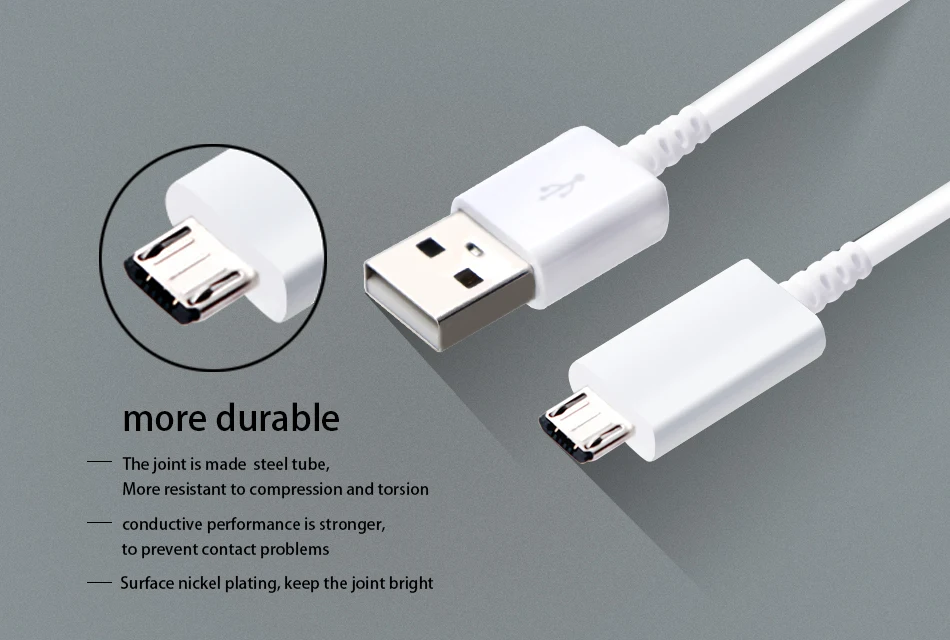 20 PCS OEM Fast Charging Cable 2A 1.2M micro usb cord For Galaxy S6 S7 S8 | Мобильные телефоны и аксессуары