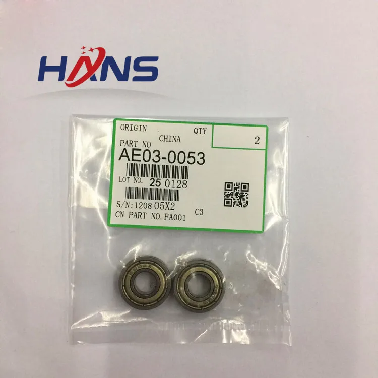 

10pcs. AE03-0053 AE030053 Lower Fuser Pressure Roller Bearing for Ricoh Aficio 2051 2060 2075 MP 6000 7000 8000 6001 7001 8001