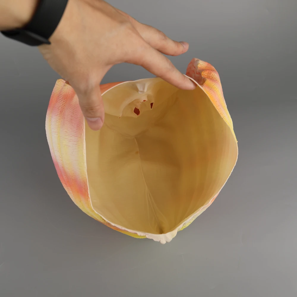 

Horror Shell Latex Mask Cosplay Creepy Halloween Party prop Prank Mask Festival Party Supplies Realistic