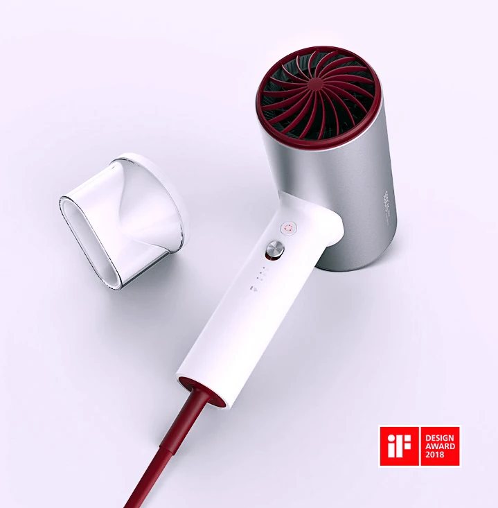 Xiaomi Mijia Soocas H3 Анион Фен для волос корпус из алюминиевого сплава 1800 Вт Выход