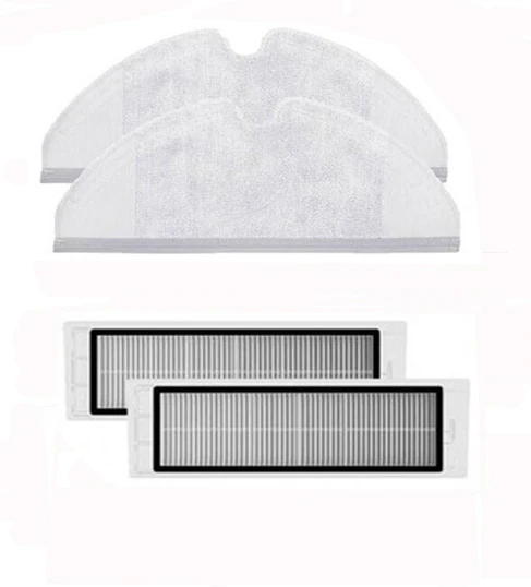 New Main brush Hepa Filter Side Mop Cloths Kit for Xiaomi mijia robot roborock s50 s51 2 | Бытовая техника
