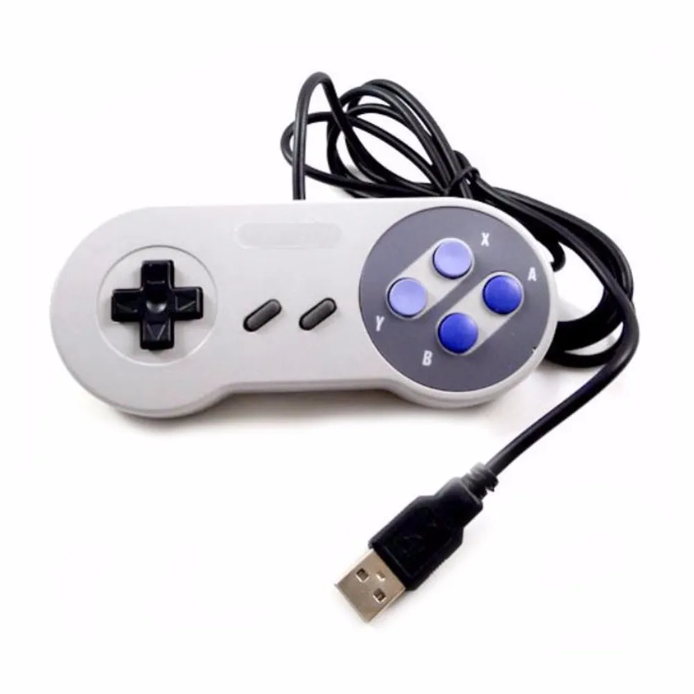 Игровой контроллер SNES с USB портом классический геймпад для Nintendo Playstation порт ПК