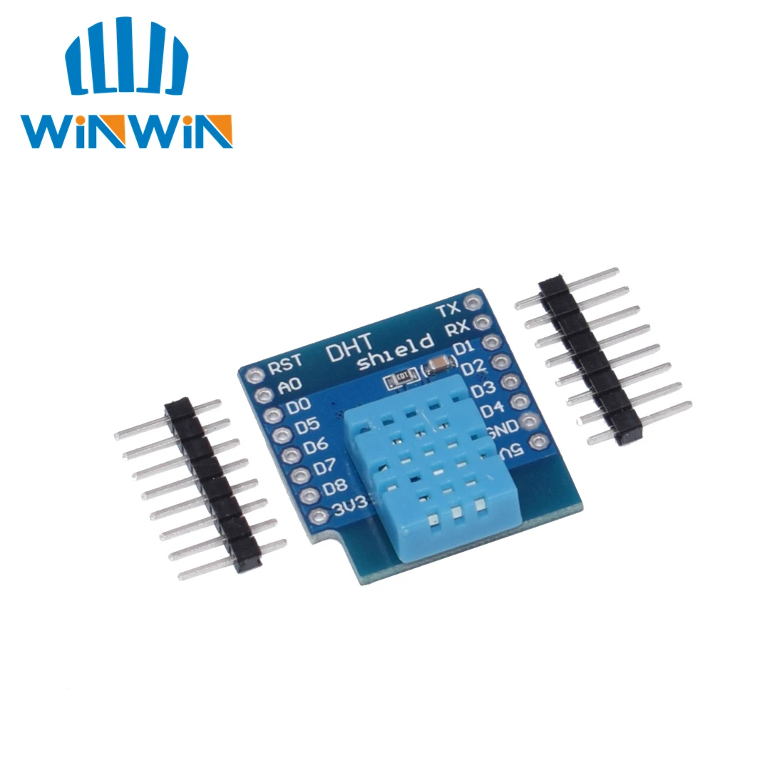 ESP8266 D1 Mini Pro WiFi макетная плата NodeMcu WS2812 RGB DHT11 DHT22 AM2302 реле DS18B20 BMP180 мотор для WeMos DIY Kit - Цвет: D1 DHT11