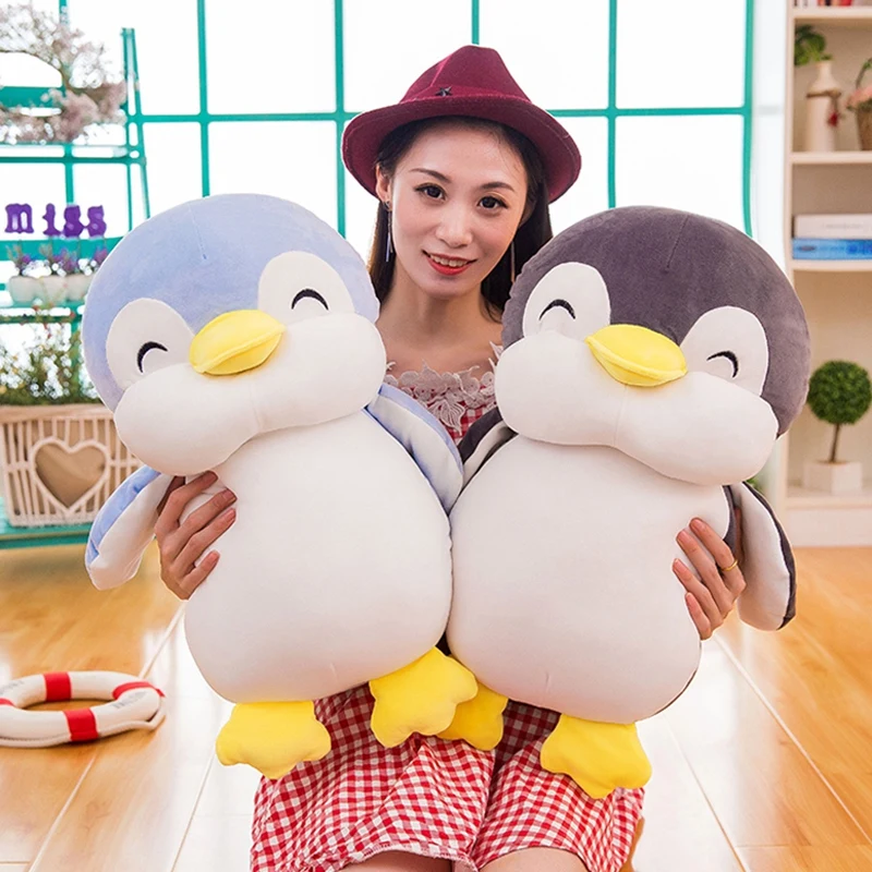 1 шт. 30/45 см Kawaii пингвин плюшевые игрушки милые животные куклы мягкая подушка домашний Декор автомобилей для маленькой девочки Детские Birthdy свадебный подарок