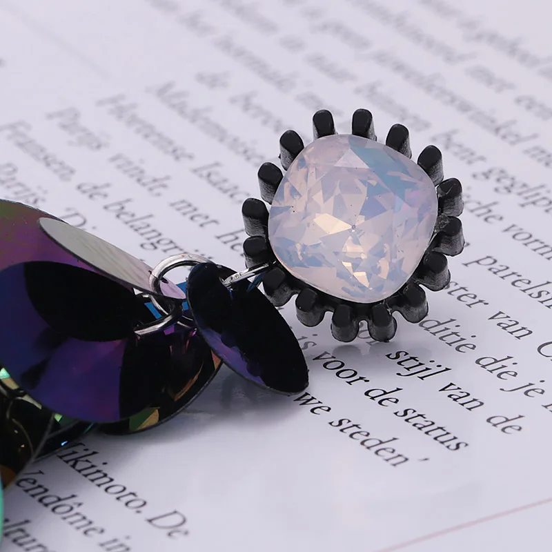Sehuoran капельного Flash Shell Oorbellen Boho серьги для Для женщин Модные украшения Pendientes Mujer