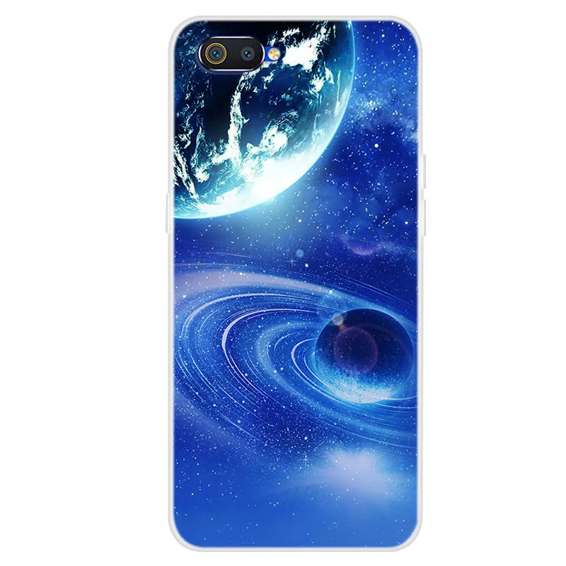 Силиконовый чехол Realme C2 для OPPO Realme C2, мягкая художественная задняя крышка с принтом для OPPO Realme C2 C 2 RealmeC2, Прозрачный бампер, чехол для телефона