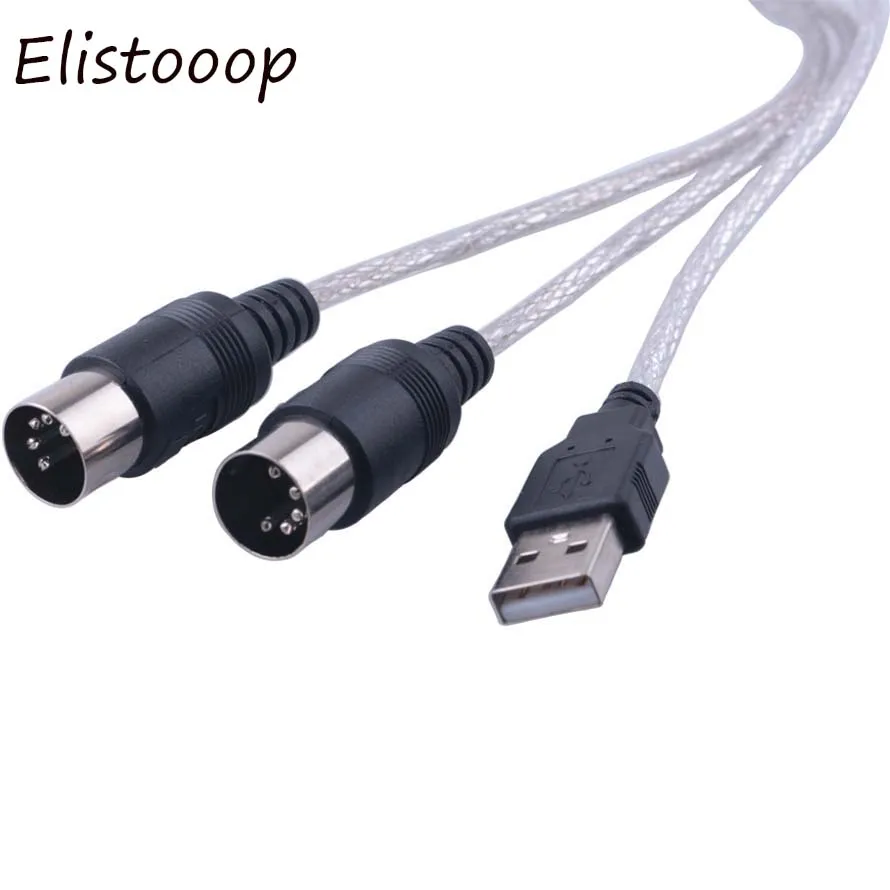 Переходник MIDI-кабеля USB в клавиатуру для PS2 CUBASE Cakewalk ПК компьютера XP 7 8 MAC |