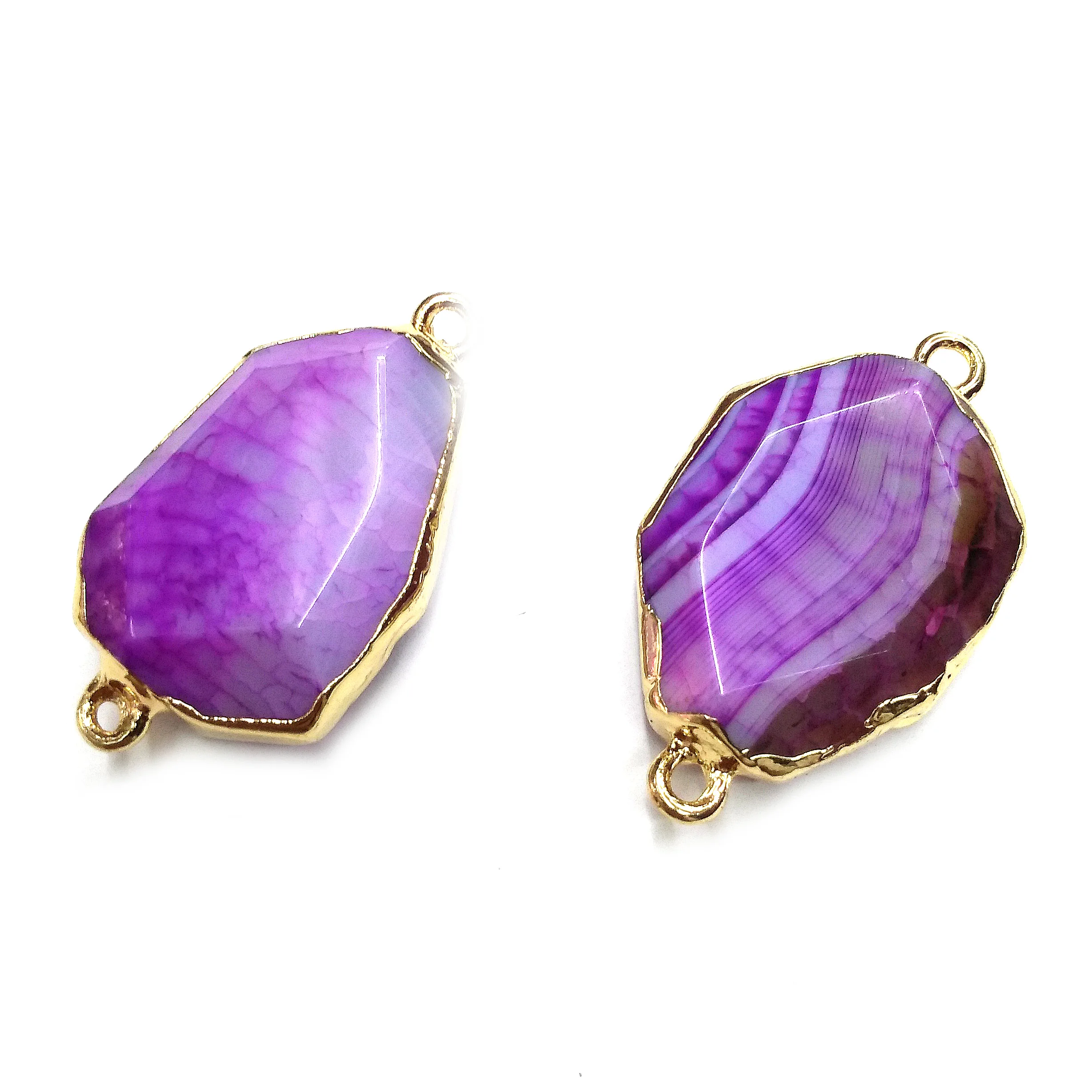 Подвески из натуральных агатов соединители подвески для самостоятельного