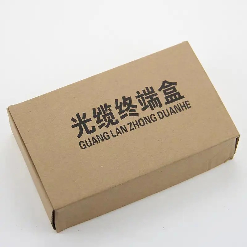 2pc 6core fiber optic termination box full installed FC pigtail&adapter SPCC 6 port MINI patch panel ftth ELINK 1.0mm thickness