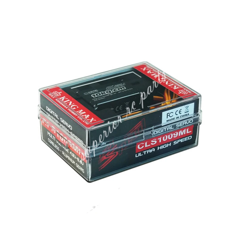 Kingmax CLS1009ML 31g 10kg. cm Мини Бессердечный высокоскоростной цифровой сервопривод с