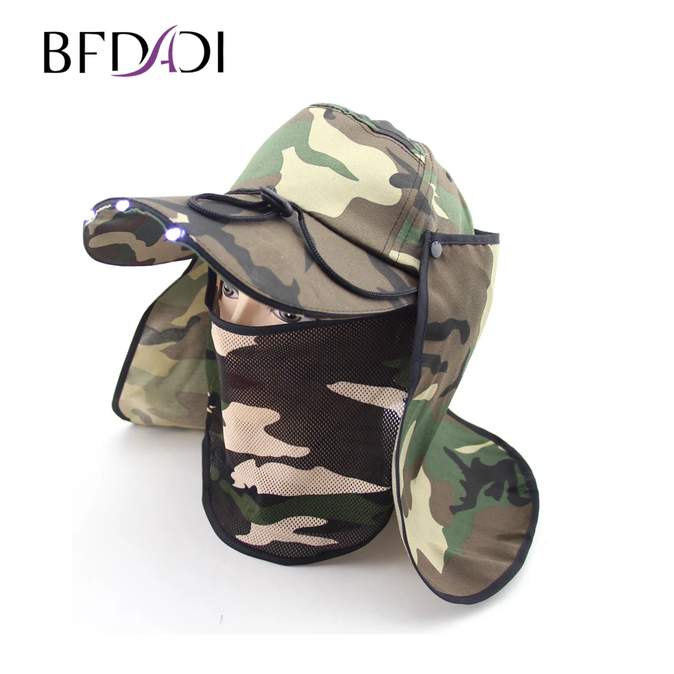 BFDADI/2020 Новый Для мужчин и женщин Бейсбол Кепки камуфляж s Snapback Москитная шляпы с