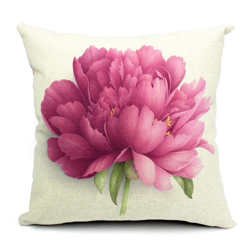 Чехол на подушку с цветами диванные подушки Декор для дома подушку|Наволочки| |