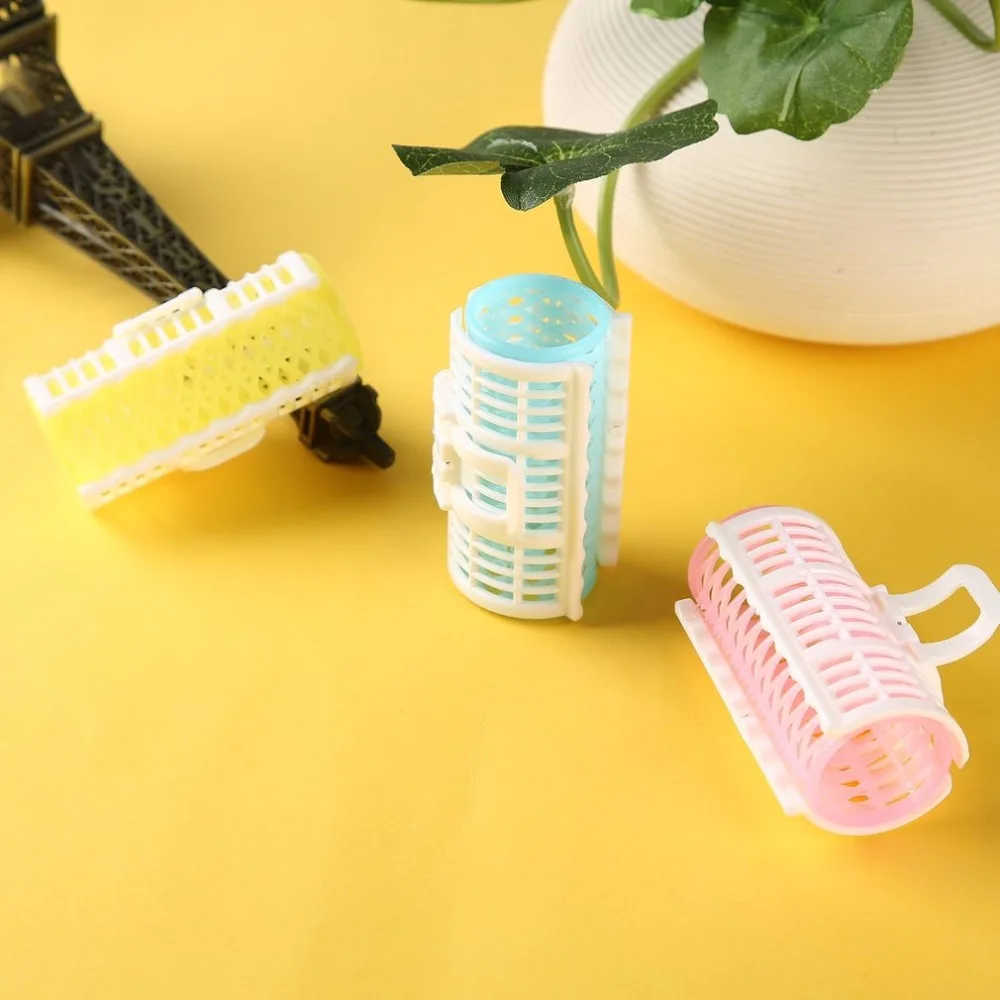 3 шт./лот щипцы для завивки волос с пружинным зажимом ролики DIY Прическа домашнего