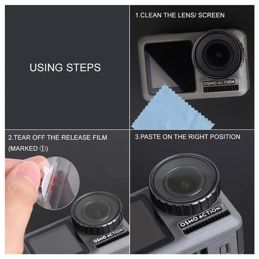 DJI OSMO Спортивная камера HD защитная пленка действие Закаленное стекло Аксессуары