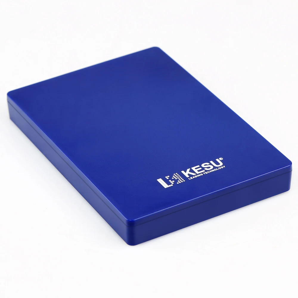 Blue KESU 2,5 дюймов внешний жесткий диск USB 3,0 HDD портативный внешний HD Жесткий диск для ПК Mac Настольный Ноутбук сервер(черный/синий/красный - Цвет: Blue