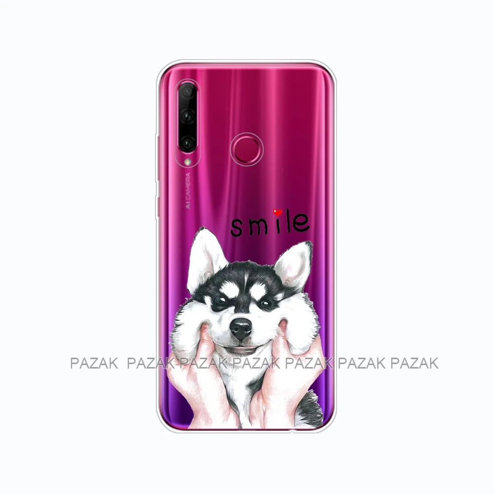 Чехол для Honor 10i, HRY-LX1T, силиконовая задняя крышка из ТПУ для Huawei Honor 10i Honor10i 10 i, 6,21 дюймов, чехол-бампер