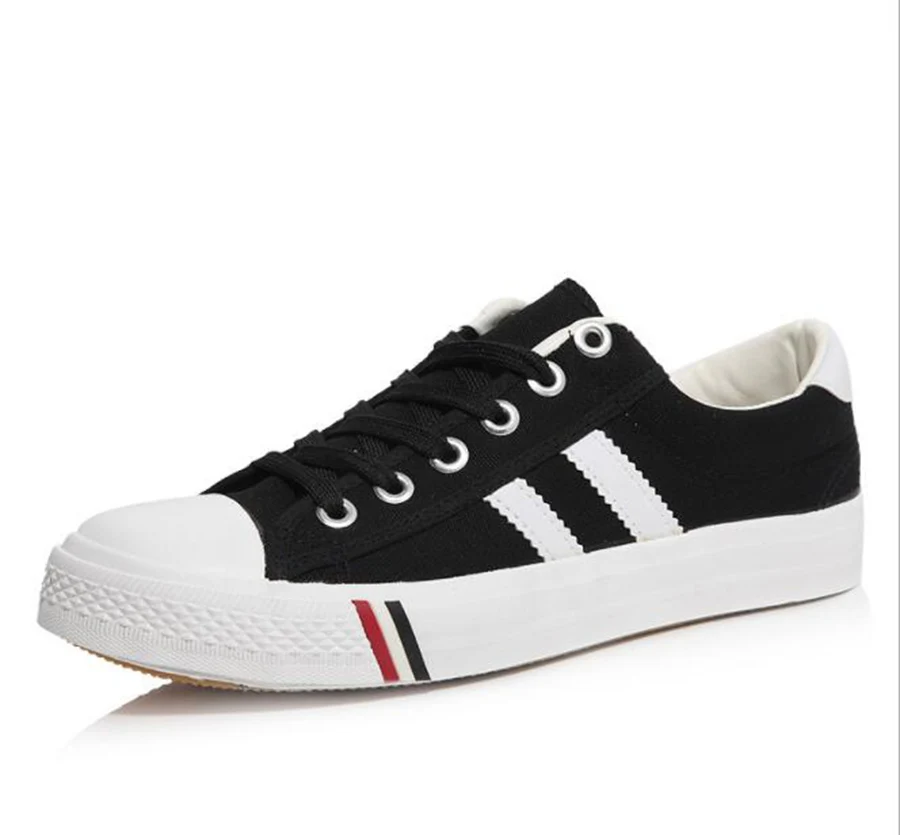 Парусиновые туфли с низким вырезом Корейская версия простые повседневные