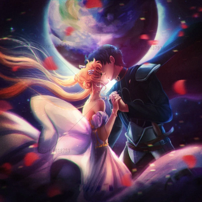 Diy Алмазная вышивка крестиком милый Солдат Сейлор Мун Рукоделие 5D алмазная вышивка полная Алмазная декоративная мозаика