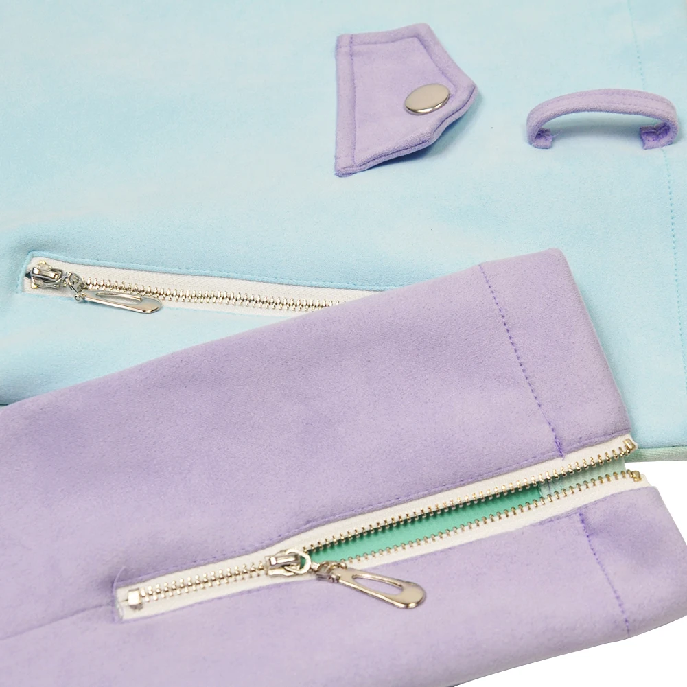 Taotrees, весенне-осенняя разноцветная куртка с Диагональной молнией, женская дизайнерская куртка с отложным воротником, женское базовое пальто