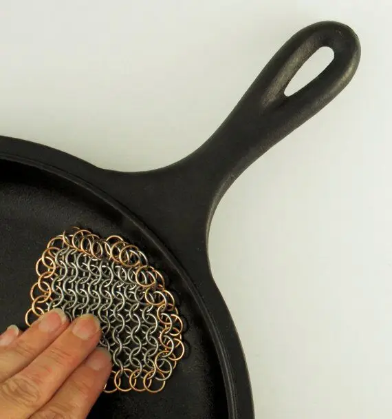 Палец Железный ёршик из нержавеющей стали Chainmail Палм щеточка для очищения Кухонные гаджеты инструмент для мытья сковорода миска Mayitr