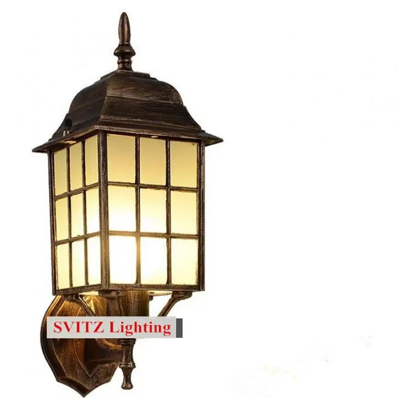 Бесплатная доставка открытый сад бра Водонепроницаемый лампы терраса спальня