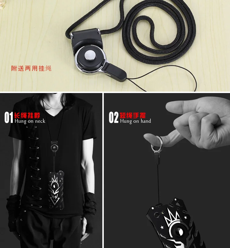 

FOR HUAWEI P20 pro lite case,Armor Heavy Dust Metal Aluminum CNC protect Skeleton head phone case cover + bracket