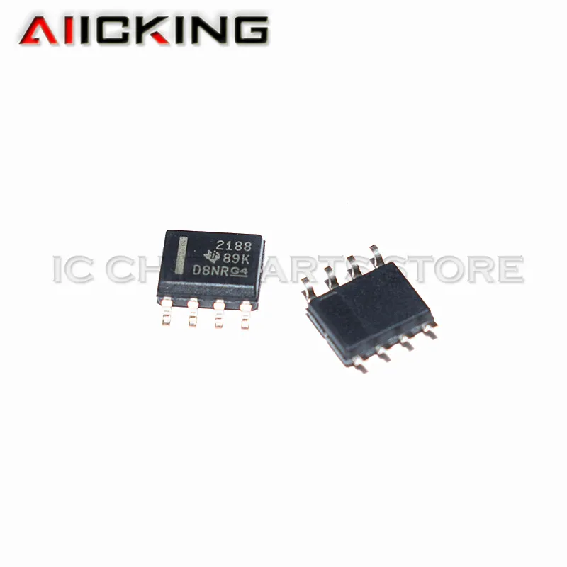 10/PCS OPA2188AIDR 2188A SOP8 New original transistor in stock | Main Processor