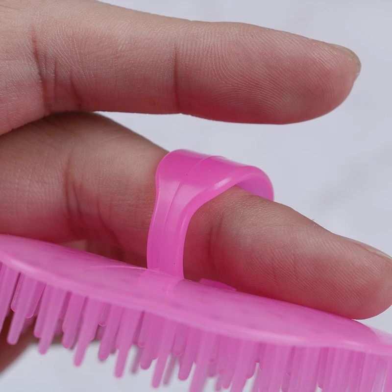 1 шт. щетка для мытья волос на голове шампунь кожи головы воздуха расческа мягкие