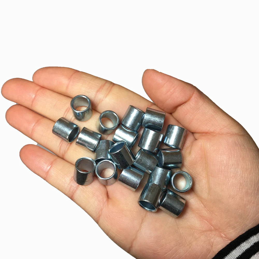 

20 шт./лот 8 мм диаметр Роликовых Коньков обувь ось рукав разделитель Slalom роликовые скейты ремонт аксессуары алюминий