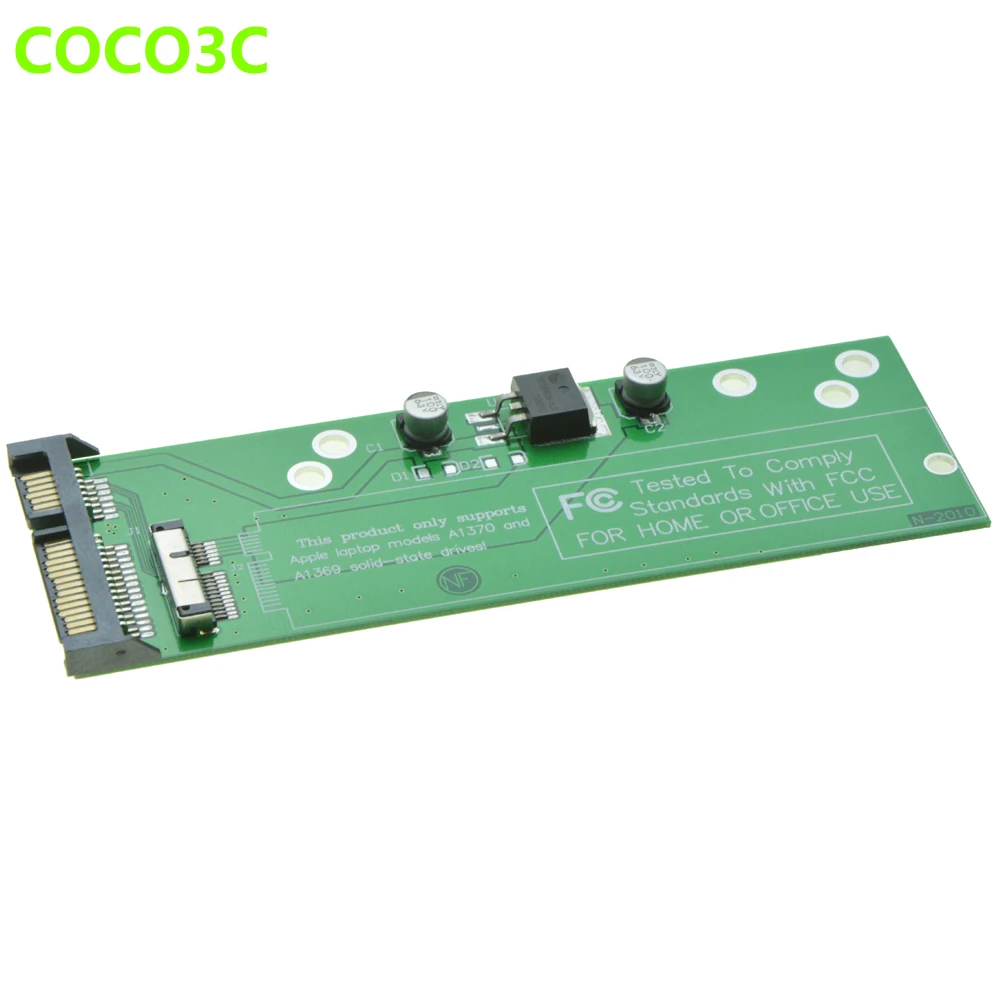 Для 2010 2011 Air A1369 A1370 SSD до 2 5 &quotSATA 3 0 Адаптерная карта 12 + 6pin HDD для SATA 6 ГБ/сек. 22pin