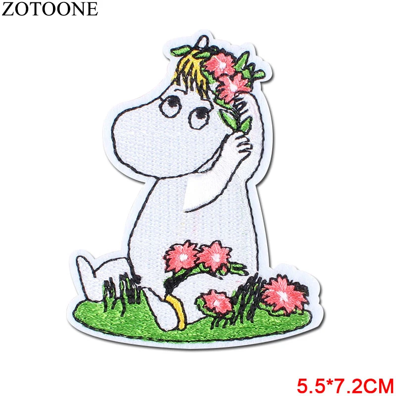 Патчи для одежды ZOTOONE с рисунками животных насекомых утюжок самостоятельной