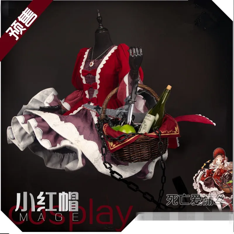 SINoalice Алиса красная шляпа святое профессиональное платье Лолита платье Косплей Костюм