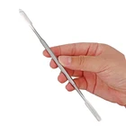 1 предмет зубные нож для смешивания зубы восстановительное Заполнение инструменты цемента шпатель двойной головкой сбоку моделирующая Альгинатная резчик инструменты