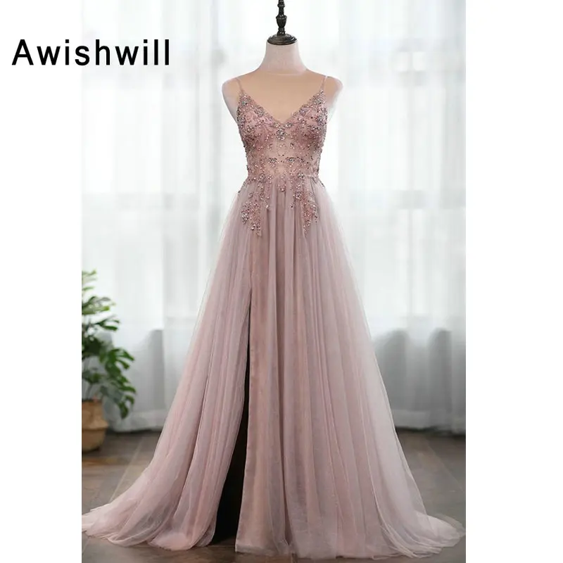 

Платье женское вечернее ТРАПЕЦИЕВИДНОЕ на тонких бретельках с открытой спиной и V-образным вырезом