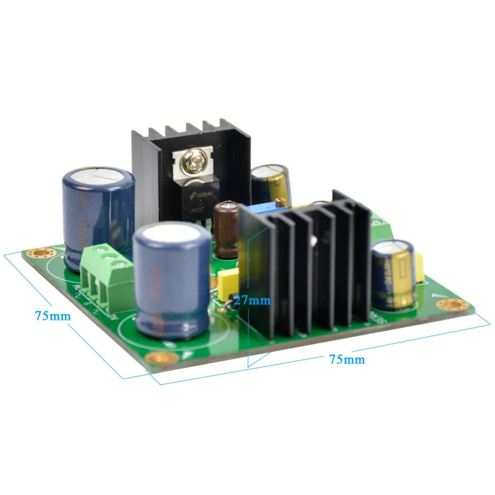SUNYIMA LM317/LM337+/-1,5 V-37 V Регулируемый двойной Напряжение регулятор Питание модуль