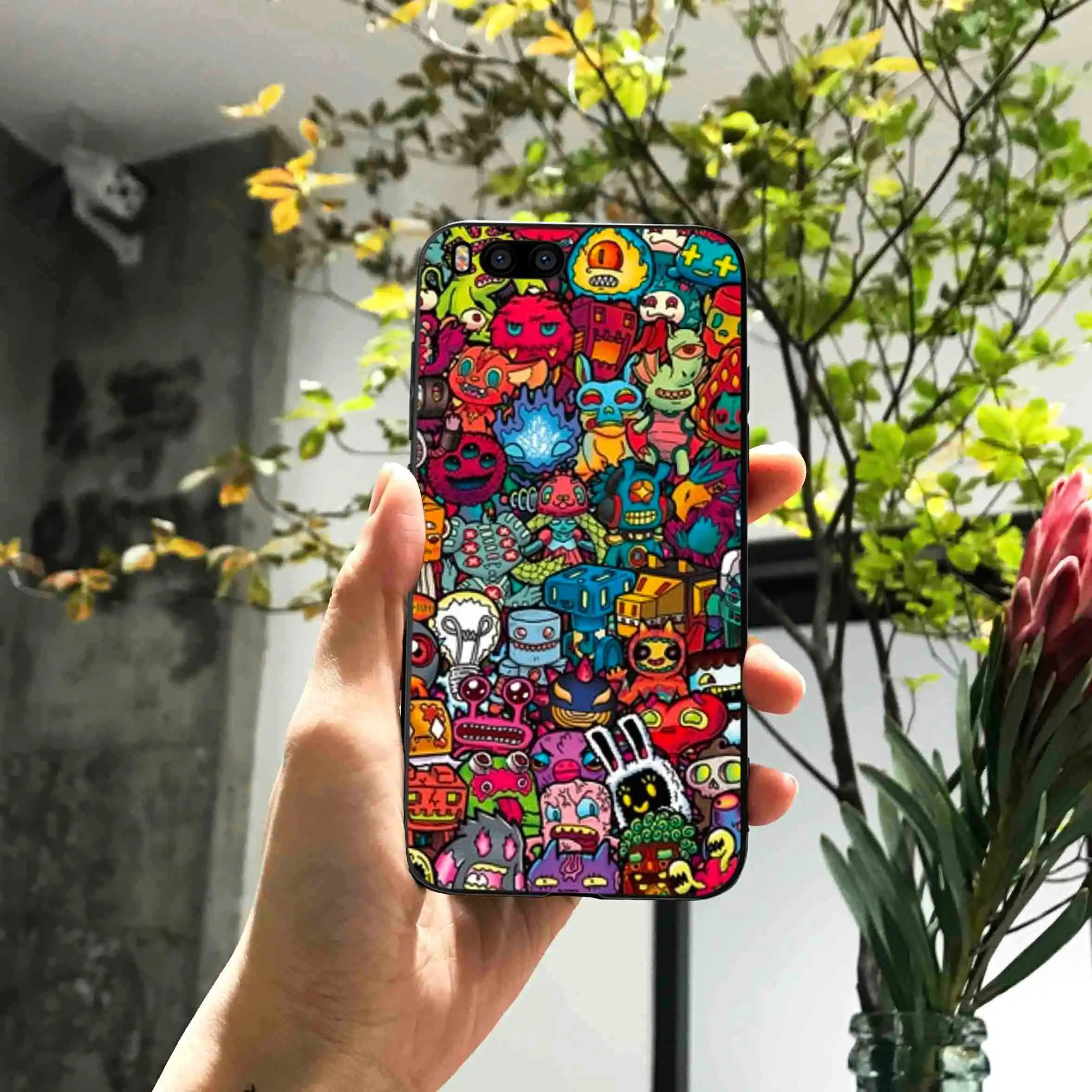 Чехол для телефона с рисунком граффити xiaomi Mi A2 8 9 lite se чехол redmi note 6 7 pro 5 Plus мягкий