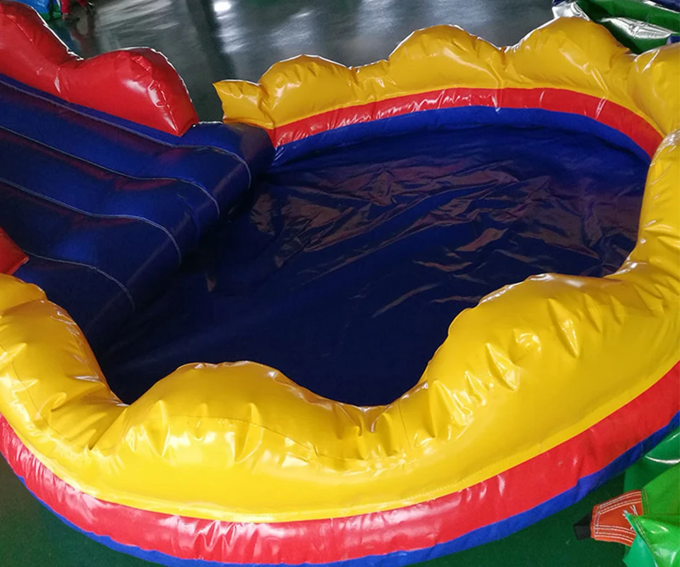 Надувные водные горки с бассейном для продажи надувные из ПВХ|Шлепанцы| |