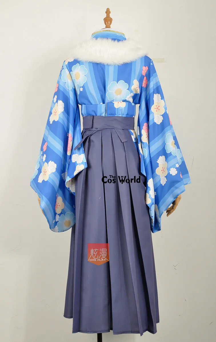 Love Live Sunshine Aqours Watanabe You Taisho кимоно юката платье наряд Аниме косплей костюмы| |