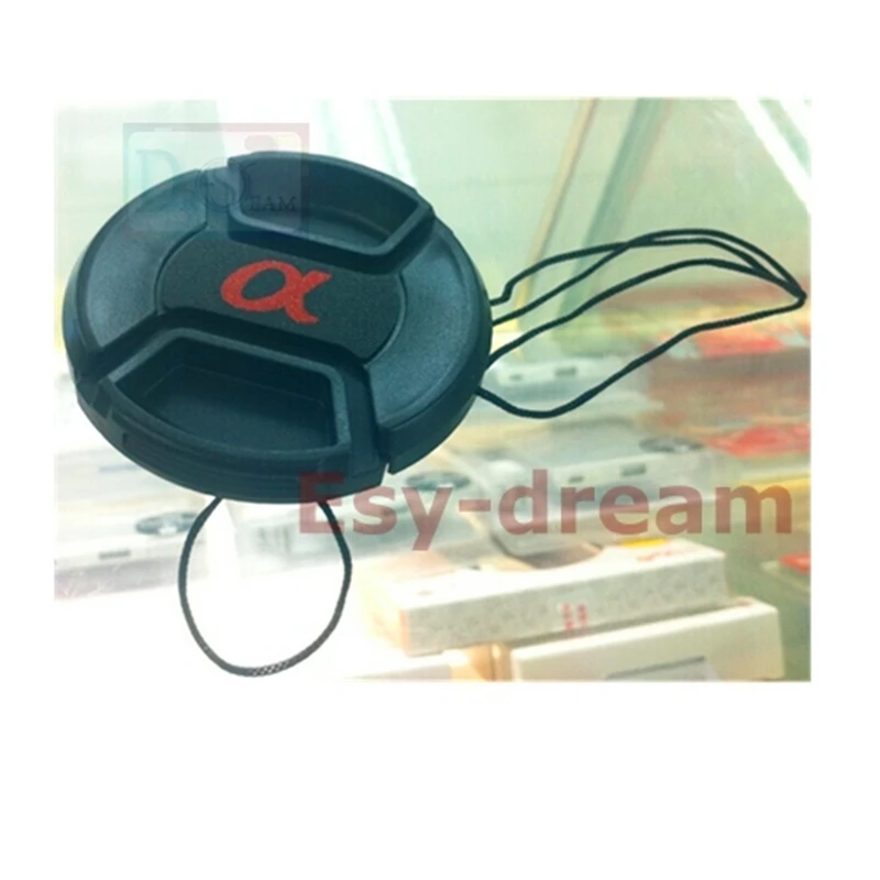 40 5 49 55 мм крышка объектива Alpha Крышка для объективов Sony NEX ILCE A6300 A6500 A7 A9 мм|49mm lens
