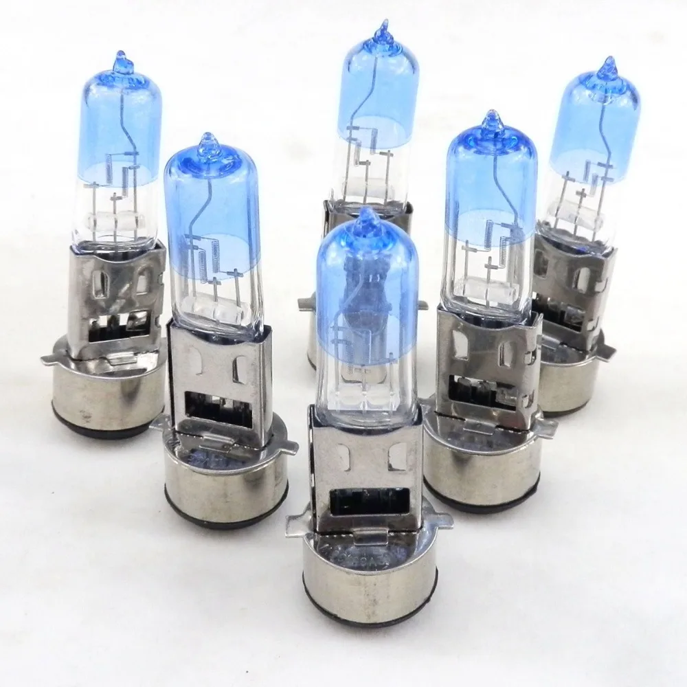 Фары для мотоцикла 6х12 в 35/35 Вт ксеноновый мотороллер фара лампа Ba20d|lamp lamp|lamp bulblamp