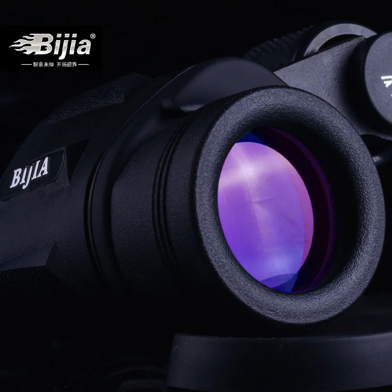 BIJIA бинокль 10X40 Профессиональный охотничий телескоп высокого качества с большим четким видением без инфракрасного водонепроницаемого бинокля черный