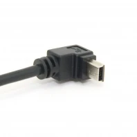 100pcs 90 Degree Down Direction Angled USB Mini B 5Pin Male to Female OTG Cable 10cm | Компьютеры и офис